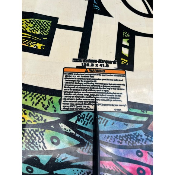 Liquid Force Tripline Wakeboard 130 Wake Board Bindings - Picture 10 of 14